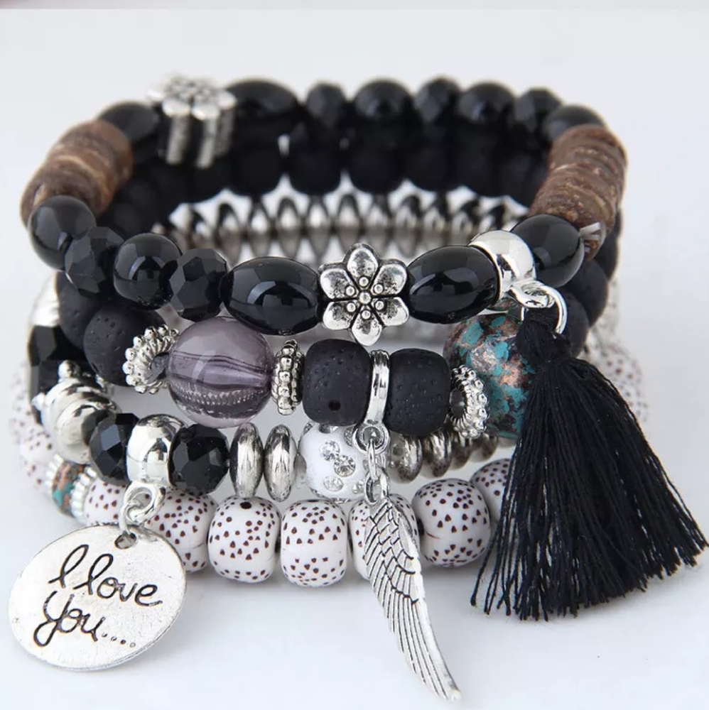 NEW - Women's Bohemian Charm Bracelet